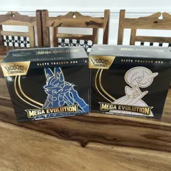Pokemon TCG Mega Evolutions Lucario + gardevoir Elite Trainer Box ETB - SEALED - Image 1