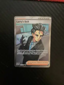 Larry’s Skill 139/131 - Pokemon TCG Prismatic Evolutions -NM Ultra Rare FULL ART - Image 1