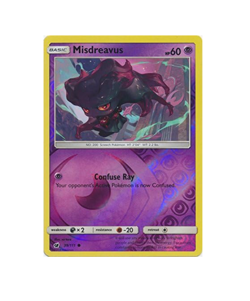 Pokemon - Misdreavus - 39/111 - Reverse Holo - Crimson Invasion - NM/M - Image 1
