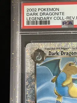 Dark Dragonite 5/110 Reverse Holo Legendary Collection PSA 8 Pokemon TCG - Image 3