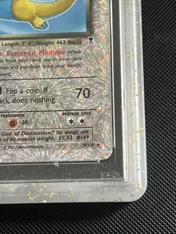 Dark Dragonite 5/110 Reverse Holo Legendary Collection PSA 8 Pokemon TCG - Image 5