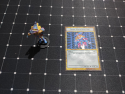 Dungeon Dice Monsters Yugioh Dark Magician Girl ! DDM Figure & Card summoned sk - Image 1