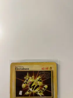 Electabuzz Black Star Movie Promo Stamped WOTC 1999 Pokemon Card - Image 2