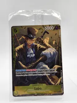 Sabo P-073 One Piece Promotion Cards Foil Sealed Pack Tin Pack Vol.2 English - Image 1