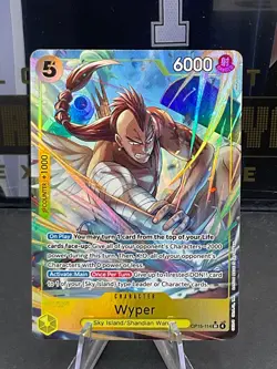 Wyper Alt Art SR OP15-114 English Adventure on Kami’s Island One Piece TCG - Image 1