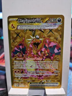 Charizard EX Holo Pokemon Card 228/197 Sv03 Mint Condition - Image 1