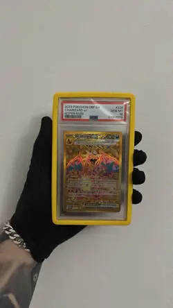 Pokemon TCG Charizard EX Sv03: Obsidian Flames Hyper Rare Card 228/197 PSA 10 - Image 1