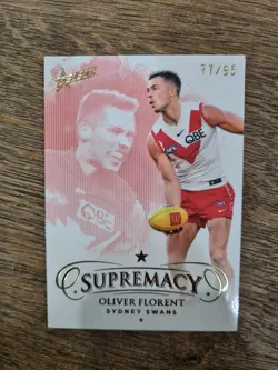 Oliver Florent Gold AFL Select Supremacy 2024 77/95 - Image 1