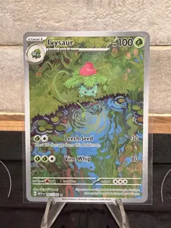 Pokemon TCG Ivysaur Scarlet & Violet 151 Card 167/165 English - Image 1