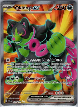 Okidogi ex 082/064 SV: Shrouded Fable - Pokemon Card - NM - Image 1