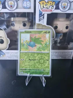 043/165 ODDISH REVERSE HOLO SCARLET & VIOLET 151 POKEMON CARD - Image 1