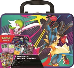 Pokemon 2025 Fall Mega Collector Chest Tin Box - 6 Packs & 3 Foil Cards - Image 1
