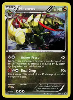 Pokemon Card - Haxorus - BW57 Black And White Promo BW57 Holo 2011 - Image 1
