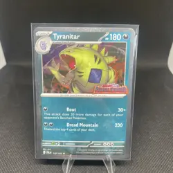 Tyranitar (Paldea Evolved Stamp) 135/193 Miscellaneous Cards & Products Holo - Image 1