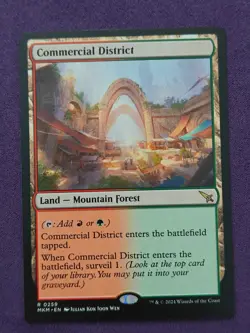 Commercial District | Murders at Karlov Manor (MKM) | 259 NM | MTG Magic - Image 1