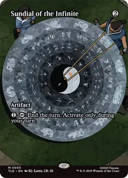 Sundial of the Infinite Borderles Avatar: The Last Airbender NM MTG - Image 1