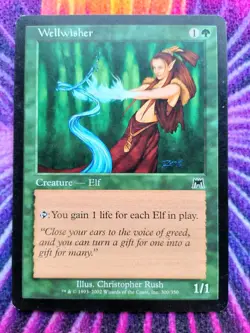 MTG Magic the Gathering - Wellwisher - Image 1