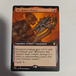 The Reaver Cleaver (Extended Art, #84) Commander: Dominaria United (DMC), MTG - Image 1