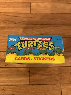 Teenage Mutant Ninja Turtles Trading Card Box 24 Unopened Packs-Topps 1990 TMNT - Image 4