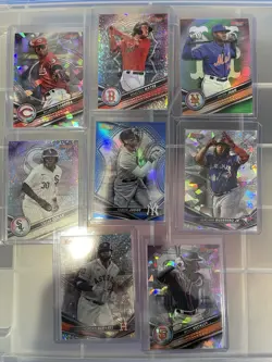 2022 Bowman's Best Baseball Lot of 159 Cards; Judge Blue, H. Davis /50, Pink Par - Image 4