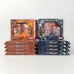10x Lot - One Piece TCG Illustration Box Vol 5 [IB-05] X5 & Vol 6 [IB-06)] X5 - Image 1