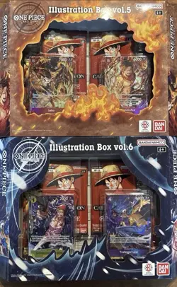 One Piece TCG Illustration Box Vol. 5 [IB-05] & Vol. 6 [IB-06] SET OF 2 - Image 1