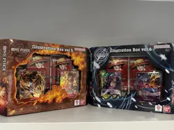 One Piece TCG Illustration Box Vol.5 & Vol.6 Sealed Bundle - Image 1