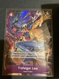 One Piece TCG Trafalgar Law P-093 Illustration Box Vol 6 Full Art - Image 2
