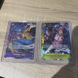 One Piece TCG Rosinante & Trafalgar Law OP12-108 & P-093 Illustration Box Vol.6 - Image 1
