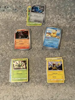 80+ base and Trainer Pokemon TCG Nintendo Card Lot - Image 1