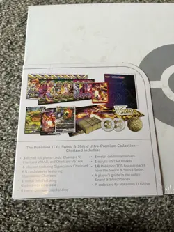 Pokemon TCG Sword and Shield Ultra Premium Collection Charizard Box UPC 820650871115 - Image 4