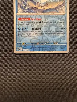 Pokemon TCG Articuno 144/165 Sv: Scarlet & Violet 151 Reverse Holofoil Near Mint - Image 4