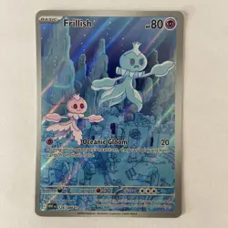 Pokemon Frillish Illustration Rare Holo Sv: White Flare 126/086 - Image 3
