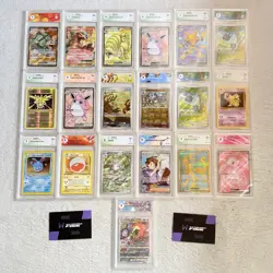 LOTTO 19 CARTE POKEMON GRAAD - MISTO TRA 151 ITA JAP - CHARIZARD - SET BASE - Image 1