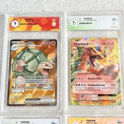 LOTTO 19 CARTE POKEMON GRAAD - MISTO TRA 151 ITA JAP - CHARIZARD - SET BASE - Image 3