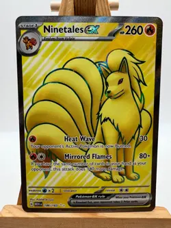 Pokemon TCG - S&V 151 - 186/165 Ninetales ex - Ultra Rare - NM/M - Image 1