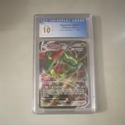 Pokemon Rayquaza VMAX 111/203 Evolving Skies Ultra Rare Holo CGC 10 2021 - Image 1