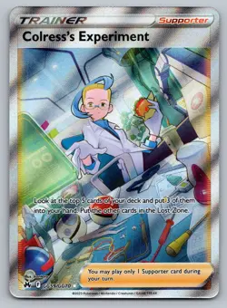 Colress's Experiment Pokemon Crown Zenith GG59/GG70 Ultra Rare NM - Image 1