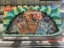 Pokemon TCG Masks of Ogerpon Premium Collection Box Sealed New - Image 1
