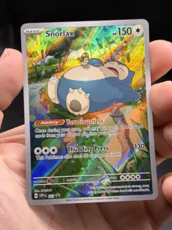 Snorlax 051 SV Promo Black Star Promo 151 ETB English Pokemon MP - Image 3