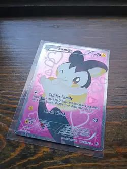 Pokemon Emolga RC23/RC25 Legendary Treasures Ultra Rare Full Art Holo MP - Image 1