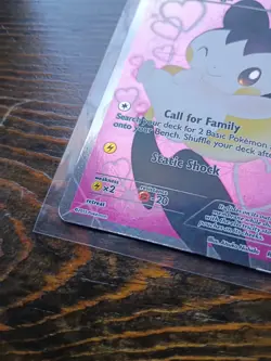 Pokemon Emolga RC23/RC25 Legendary Treasures Ultra Rare Full Art Holo MP - Image 3