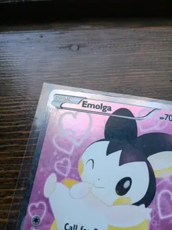 Pokemon Emolga RC23/RC25 Legendary Treasures Ultra Rare Full Art Holo MP - Image 4