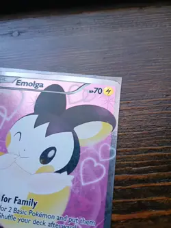 Pokemon Emolga RC23/RC25 Legendary Treasures Ultra Rare Full Art Holo MP - Image 5