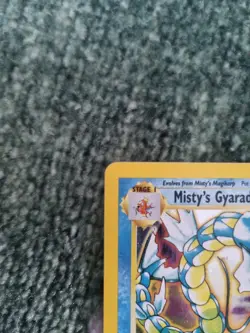 Pokemon TCG Misty's Gyarados Gym Challenge 13/132 Holo 1st Edition Ed - Image 2