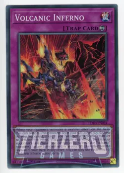 Yugioh Volcanic Inferno LD10-EN024 Super Rare 1st Edition NM/LP - Image 1