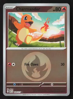 Charmander Energy Symbol Pattern Common Reverse Holo ASC 020/217 NM Pokemon TCG - Image 1