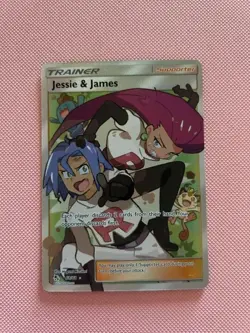 Jessie and James 68/68 Hidden Fates - Full Art Trainer - English - Pokemon TCG - Image 1