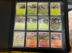 Pokemon Paldean Fates Master Set Complete 091/091 + ALL Promos NM-M w/ Binder - Image 1