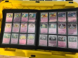 Pokemon Paldean Fates Master Set Complete 091/091 + ALL Promos NM-M w/ Binder - Image 4